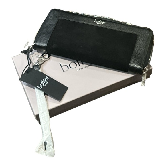 Botkier Black/Suede Clutch Wallet. New in Box. - Picture 6 of 6